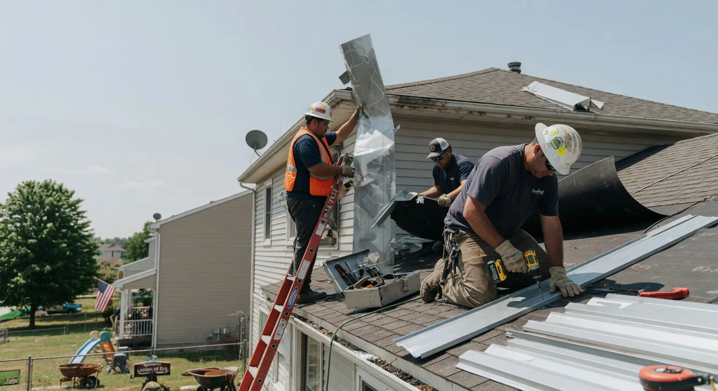 Metal Roof Repair in Montana Mines, WV